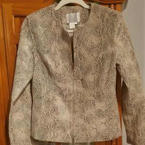 Spiegel Womens Genuine Leather Jacket size 8